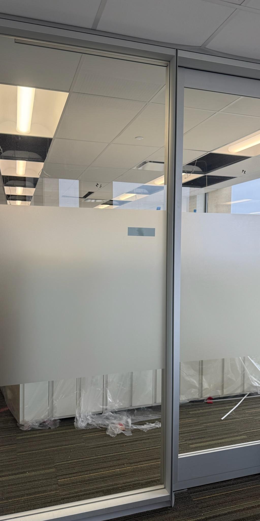 Decorative Window Film installation in Columbus