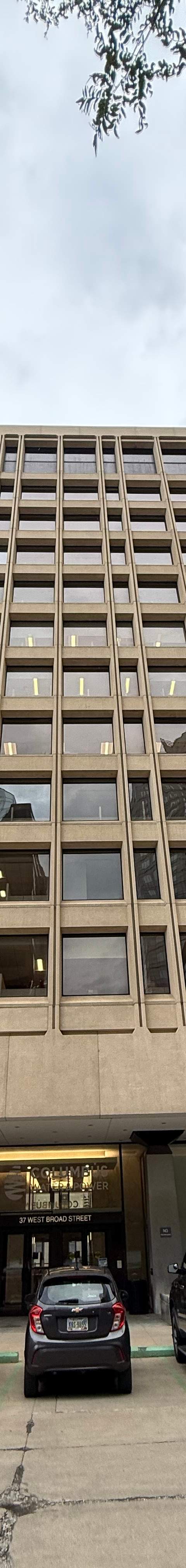Decorative Window Film Band for Columbus Water and Power Offices