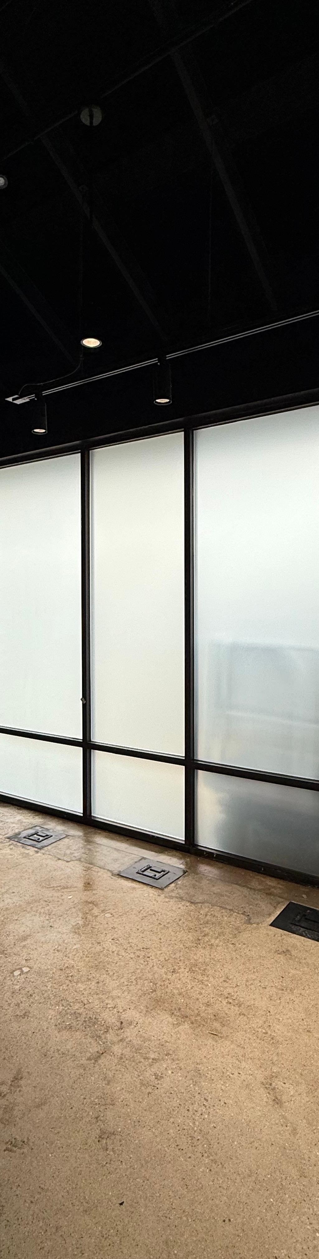 Decorative Window Film installation in Clayton