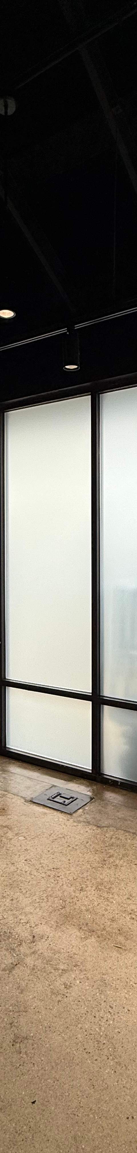 Solyx White Frost Film Installation for Hoke Crossing Dispensary Privacy