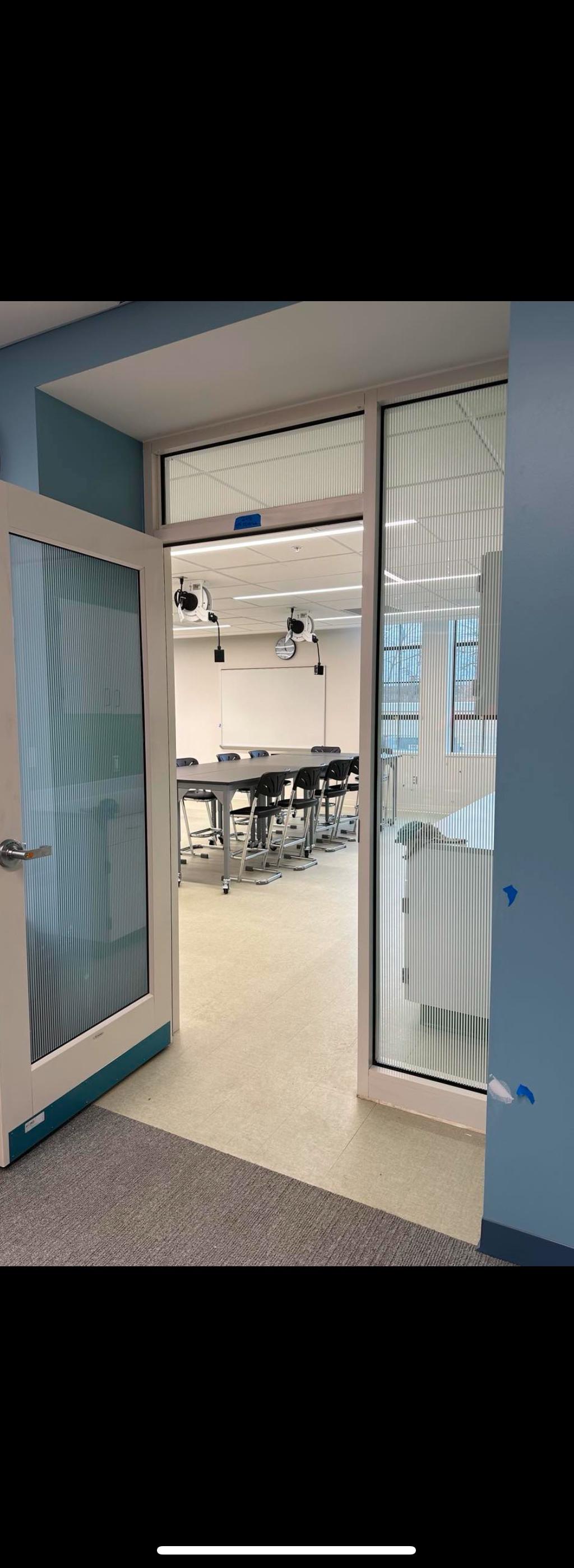 Decorative Window Film installation in Columbus